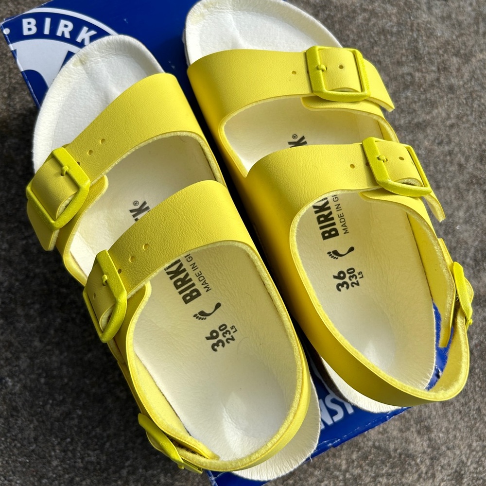 Birkenstock Milano Lime Sour 36